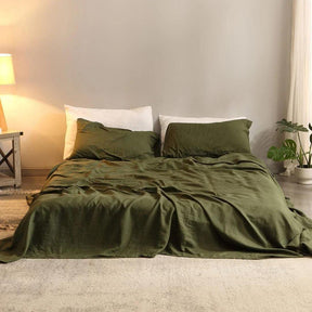 Kit de Roupa de Cama Linho Atemporal