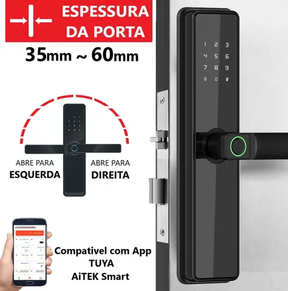 Fechadura Digital Biométrica Cartão Senha Tag Aite