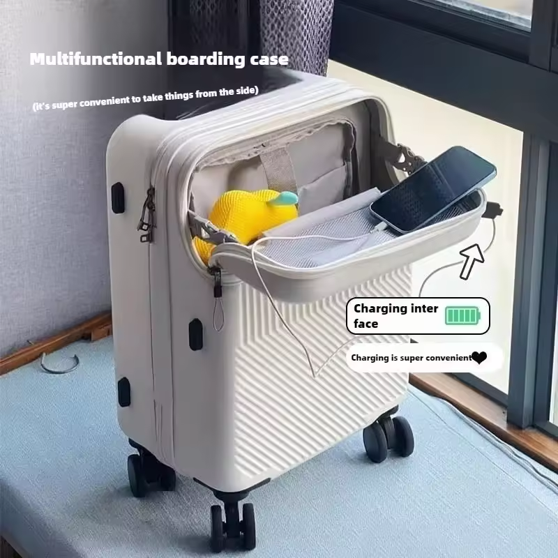 Mala Luma de Viagem Versátil com Cadeado + Porta De Carregamento Usb - Luma + BRINDE EXCLUSIVO