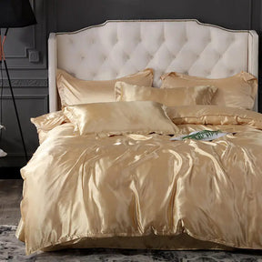 Kit de Roupas de Cama de Cetim
