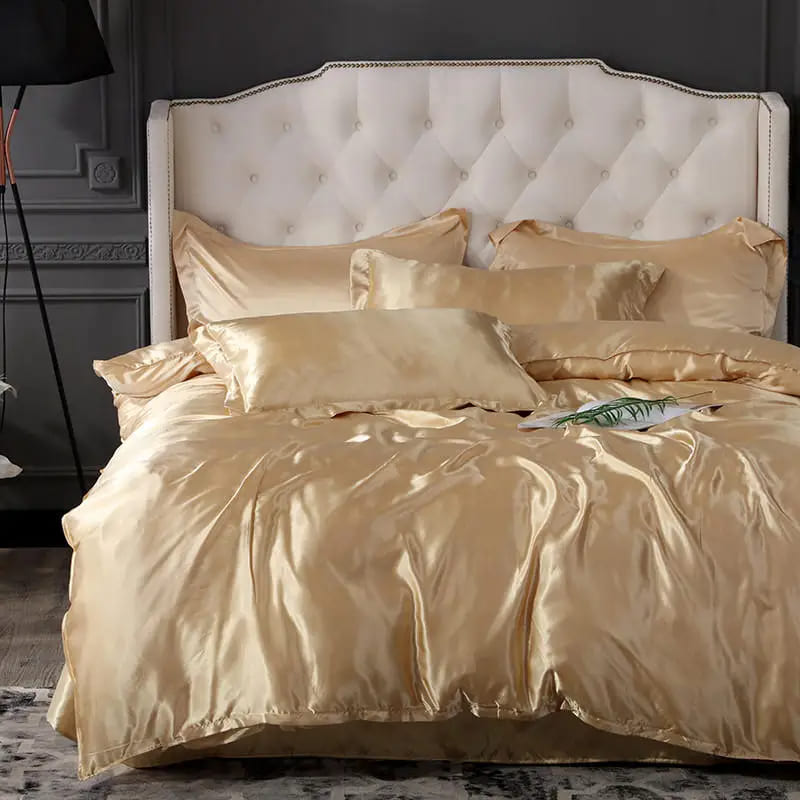 Kit de Roupas de Cama de Cetim