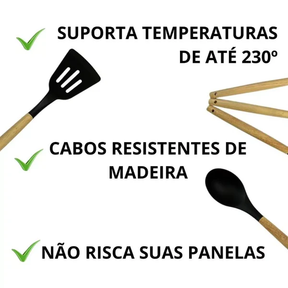 Kit Utensílios Elegance – Utensílios de Cozinha 19 Peças com 55% OFF