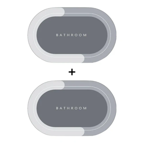 Tapete de Banheiro Absorvente Antiderrapante Premium