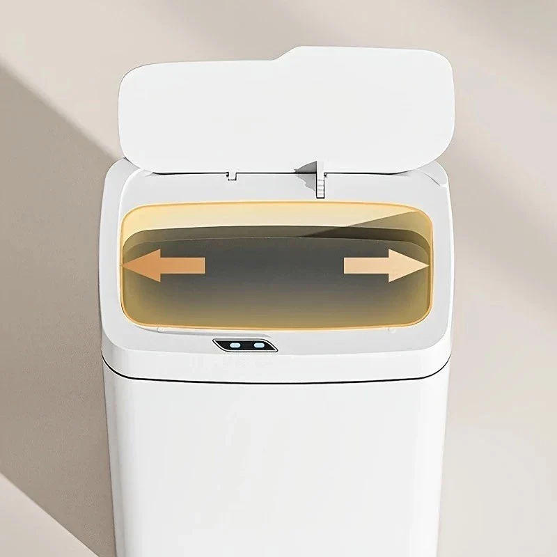 Lixeira com Tampa Automática e Sensor – 20 Litros, Moderna e Higiênica