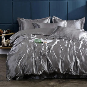 Kit de Roupas de Cama de Cetim